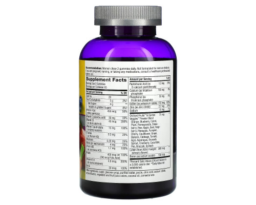 Nature's Way, Alive! Women's 50+ Gummy Multivitamins, Mixed Berry, 130 Gummies Nature's Way, Alive! Women's 50+ Gummy Multivitamins, Mixed Berry, 130 Gummies