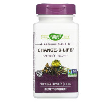 Nature's Way, Смесь 7 трав Change-O-Life, 440 мг, 180 капсул