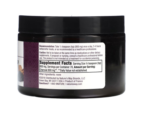 Nature's Way, Premium Herbal, Charcoal Powder, 1.9 oz (56 g) Nature's Way, Premium Herbal, Charcoal Powder, 1.9 oz (56 g)