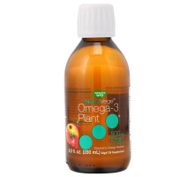 Ascenta, NutraVege, Omega-3 Plant, Strawberry Orange Flavored, 500 mg, 6.8 fl oz (200 ml)