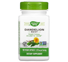Nature's Way, Dandelion Root, 525 mg, 100 Vegetarian Capsules