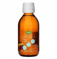 Ascenta, NutraVege, Omega-3 Plant, Extra Strength, Cranberry Orange Flavored, 1000 mg, 6.8 fl oz (200 ml)