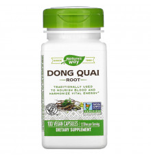 Nature's Way, Dong Quai, Root, 565 mg, 100 Vegetarian Capsules