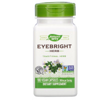 Nature's Way, Eyebright Herb, 430 mg, 100 Veg. Capsules