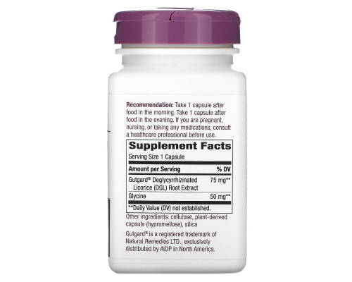 Nature's Way, DGL Ultra, 75 mg, 90 Vegan Capsules Nature's Way, DGL Ultra, 75 mg, 90 Vegan Capsules