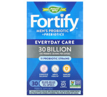 Nature's Way, Fortify Men's 30 Billion Probiotic, 30 Vegetarian Capsules