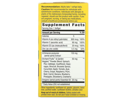 Nature's Way, Alive! Immune Health, 30 Softgels Nature's Way, Alive! Immune Health, 30 Softgels