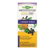 Nature's Way, Sambucus Kids HoneyBerry Cough Syrup, 4 fl oz