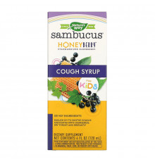 Nature's Way, Sambucus Kids HoneyBerry Cough Syrup, 4 fl oz