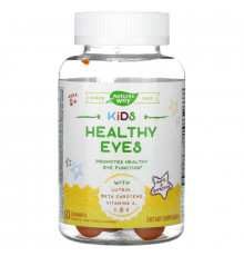 Nature's Way, Kid's, Healthy Eyes, Ages 2+, Fruit Punch , 60 Gummies
