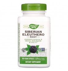 Nature's Way, Siberian Eleuthero, 425 mg, 180 Vegetarian Capsules