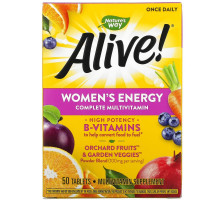 Nature's Way, Alive! Women's Energy Complete Multivitamin, 50 Tablets