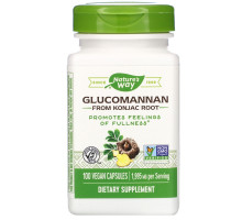 Nature's Way, Glucomannan from Konjac Root, 665 mg, 100 Vegetarian Capsules