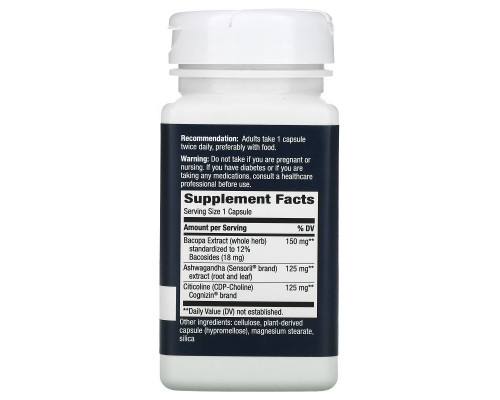 Nature's Way, Brain Health, Clear Thinking, 40 Capsules Nature's Way, Brain Health, Clear Thinking, 40 Capsules