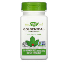 Nature's Way, Goldenseal Herb, 400 mg, 100 Vegetarian Capsules