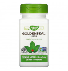 Nature's Way, Goldenseal Herb, 400 mg, 100 Vegetarian Capsules