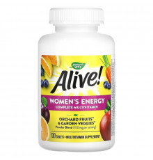 Nature's Way, Alive! Women's Energy Complete Multivitamin, 130 Tablets