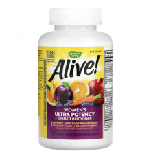 Витаминно-минеральные комплексы Alive! Women's Ultra Multivitamin, 150 Tablets