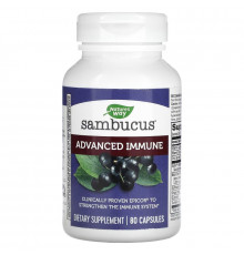 Nature's Way, Sambucus Advanced Immune, 80 Capsules