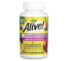 Nature's Way, Alive! Women's 50+ Complete Multivitamin, 130 Tablets