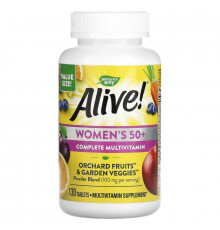 Nature's Way, Alive! Women's 50+ Complete Multivitamin, 130 Tablets