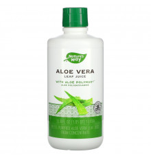 Nature's Way, Алоэ Вера, Листовой Сок 33.8 жидких унции (1 литр)