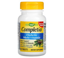 Nature's Way, Completia, Diabetic Multi-Vitamin, 60 Tablets