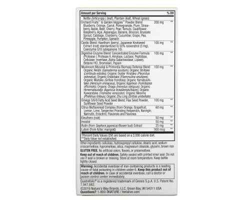 Nature's Way, Alive! Max3 Daily Multi-Vitamin, 60 Tablets Nature's Way, Alive! Max3 Daily Multi-Vitamin, 60 Tablets