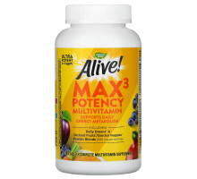 Nature's Way, Alive! Ежедневно Max3, мультивитамины, 180 таблеток