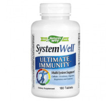 БАДы для укрепления иммунитета Nature's Way, System Well, Ultimate Immunity, 180 таблеток