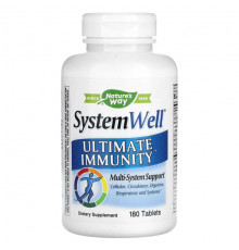 БАДы для укрепления иммунитета Nature's Way, System Well, Ultimate Immunity, 180 таблеток