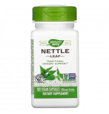 Nature's Way, Nettle Leaf,  435 мг, 100 капсул