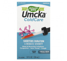 От гриппа и простуды Nature's Way, Umcka, ColdCare, оригинальные капли, 30 мл (1 жидк. Унция)
