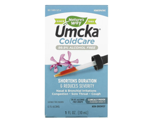Nature's Way, Umcka, капли от простуды, 30 мл (1 жидк. унция) Nature's Way, Umcka, капли от простуды, 30 мл (1 жидк. унция)