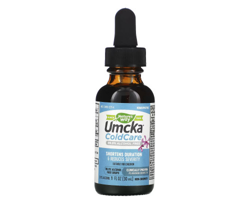 Nature's Way, Umcka, капли от простуды, 30 мл (1 жидк. унция) Nature's Way, Umcka, капли от простуды, 30 мл (1 жидк. унция)