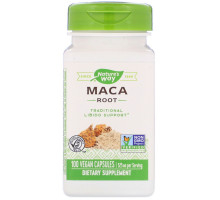 Nature's Way, Maca Root, 525 mg, 100 Vegetarian Capsules
