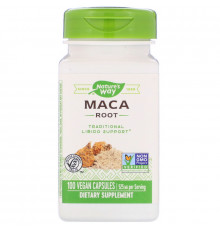 Nature's Way, Maca Root, 525 mg, 100 Vegetarian Capsules