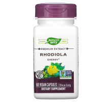 Nature's Way, Rhodiola, Standardized, 60 Veg. Capsules