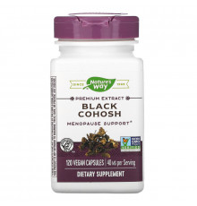 Nature's Way, Black Cohosh, Standardized, 120 Veg. Capsules
