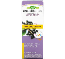 Nature's Way, Original Sambucus для детей, бузина, 8 жидких унций (240 мл)