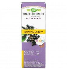 Nature's Way, Original Sambucus для детей, бузина, 8 жидких унций (240 мл)