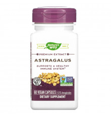 Nature's Way, Astragalus, Standardized, 60 Veg. Capsules