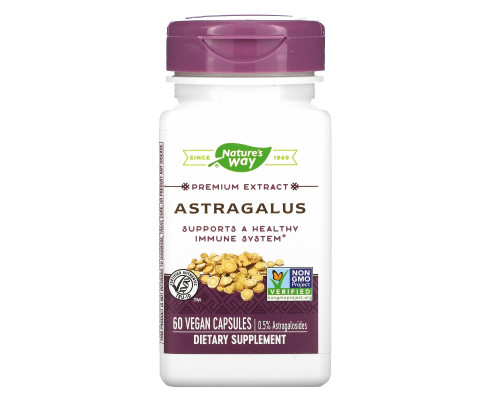 Nature's Way, Astragalus, Standardized, 60 Veg. Capsules Nature's Way, Astragalus, Standardized, 60 Veg. Capsules