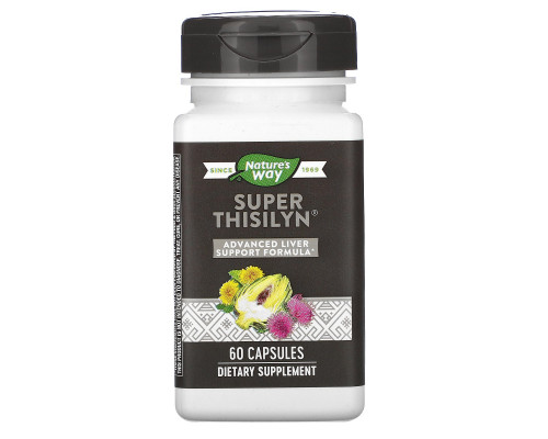 Nature's Way, Super Thisilyn, улучшенная формула детоксикации, 60 вегетарианских капсул Nature's Way, Super Thisilyn, улучшенная формула детоксикации, 60 вегетарианских капсул