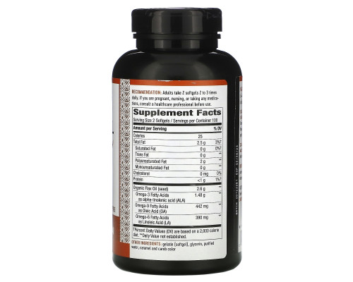 Nature's Way, EFAGold, Flax Oil, Max Strength, 1,300 mg, 200 Softgels Nature's Way, EFAGold, Flax Oil, Max Strength, 1,300 mg, 200 Softgels