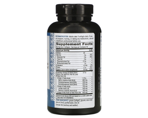 Nature's Way, Fully Balanced Mega 3/6/9, Omega Blend, Lime Flavor, 180 Softgels Nature's Way, Fully Balanced Mega 3/6/9, Omega Blend, Lime Flavor, 180 Softgels