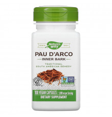 Nature's Way, Pau d'Arco Inner Bark, 545 mg, 100 Veg Capsules
