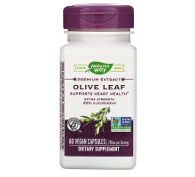 Nature's Way, Olive Leaf, Standardized, 60 Veg. Capsules