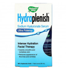 Nature's Way, Hydraplenish, натуральная гиалуроновая сыворотка, сверхвысокая эффективность, 1 ж. унц. (30 мл)