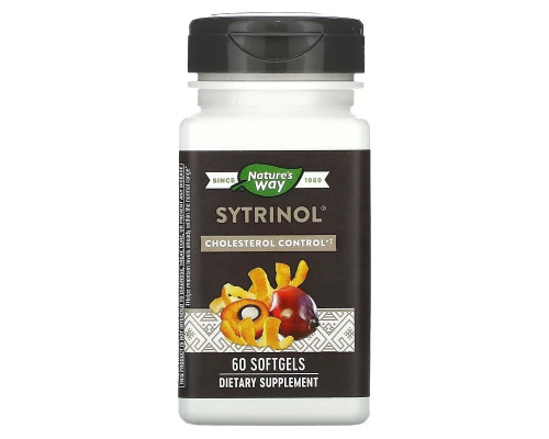Nature's Way, Sytrinol, Cholesterol Control, 60 Softgel Nature's Way, Sytrinol, Cholesterol Control, 60 Softgel